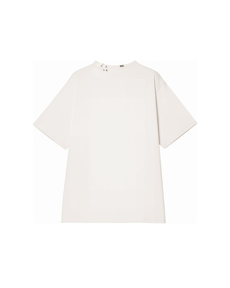 ACCESSORY NECK CEREMONY GRAPHIC TEE【WHITE】