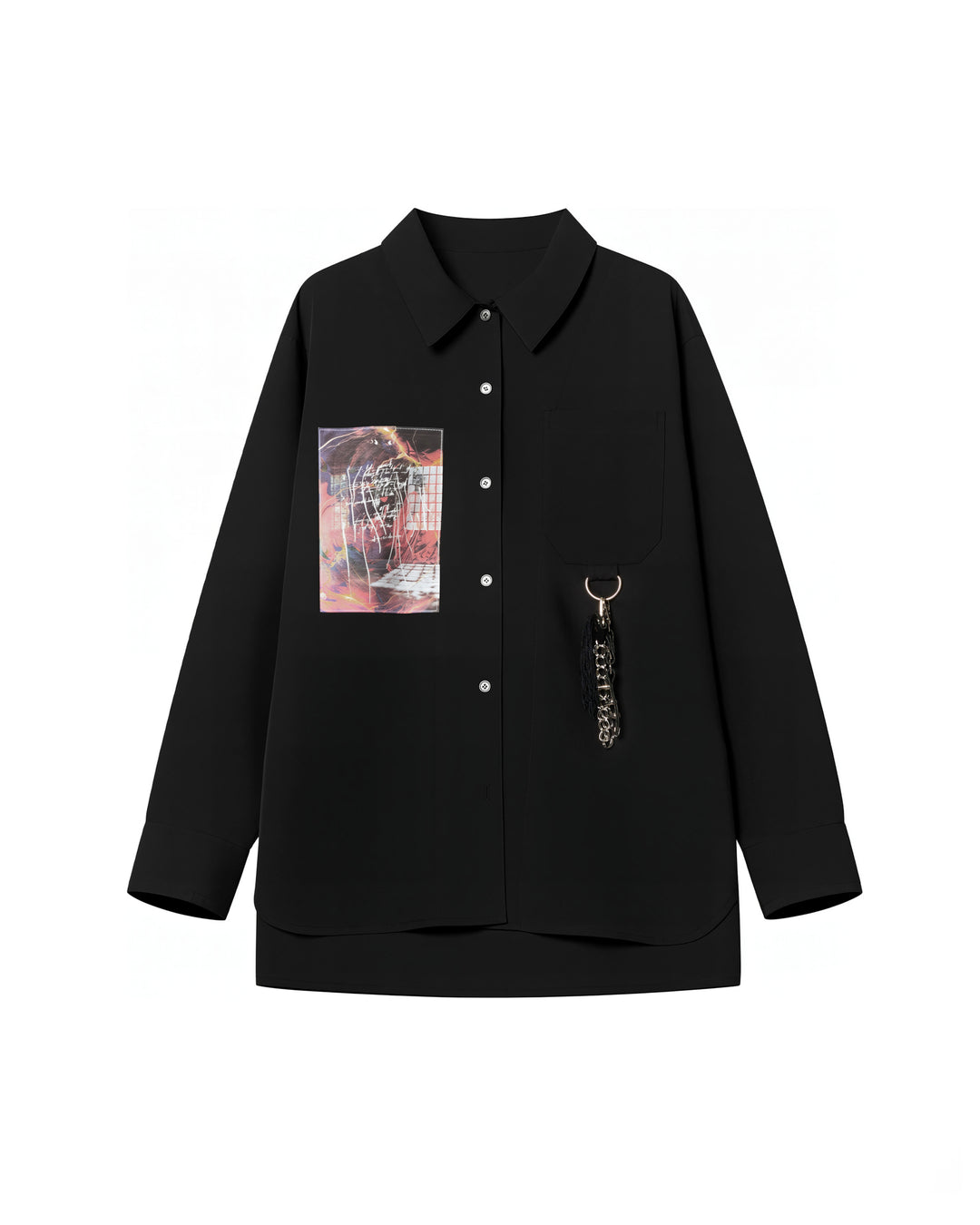 KEYRING GRAPHIC SHIRT [BLUE]