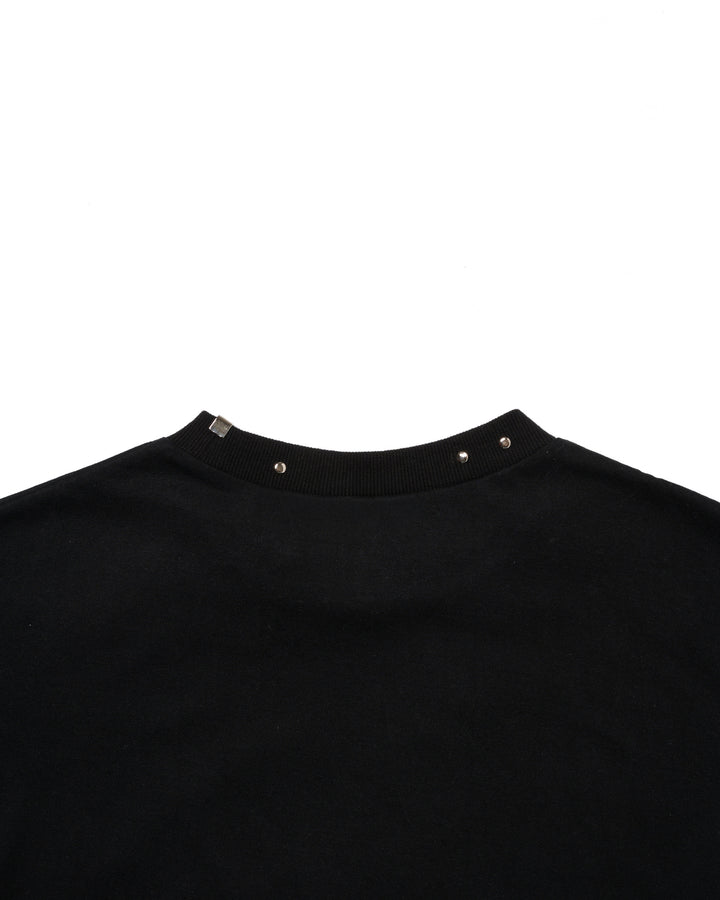 ACCESSORY NECK EYE GRAPHIC TEE【BLACK】