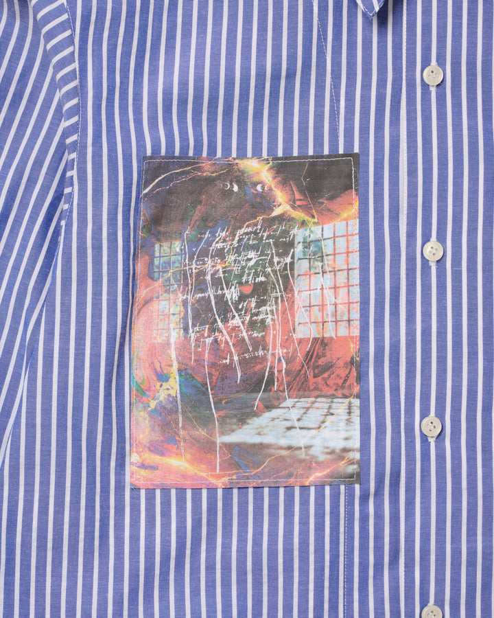 KEYRING GRAPHIC SHIRT [BLUE]