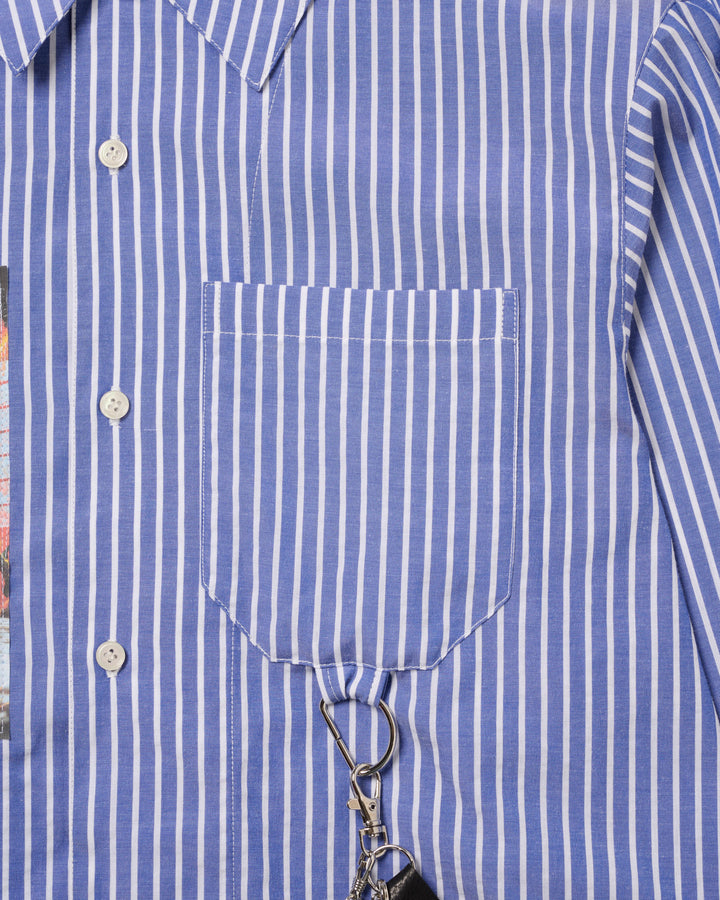 KEYRING GRAPHIC SHIRT [BLUE]
