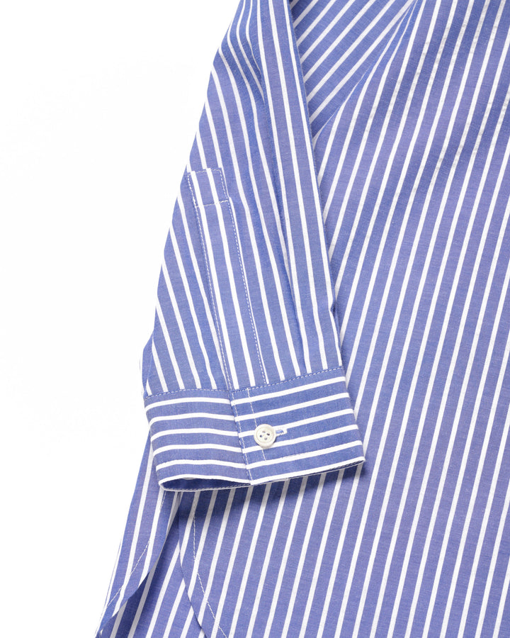 METAL RING TIE SHIRT【BLUE】