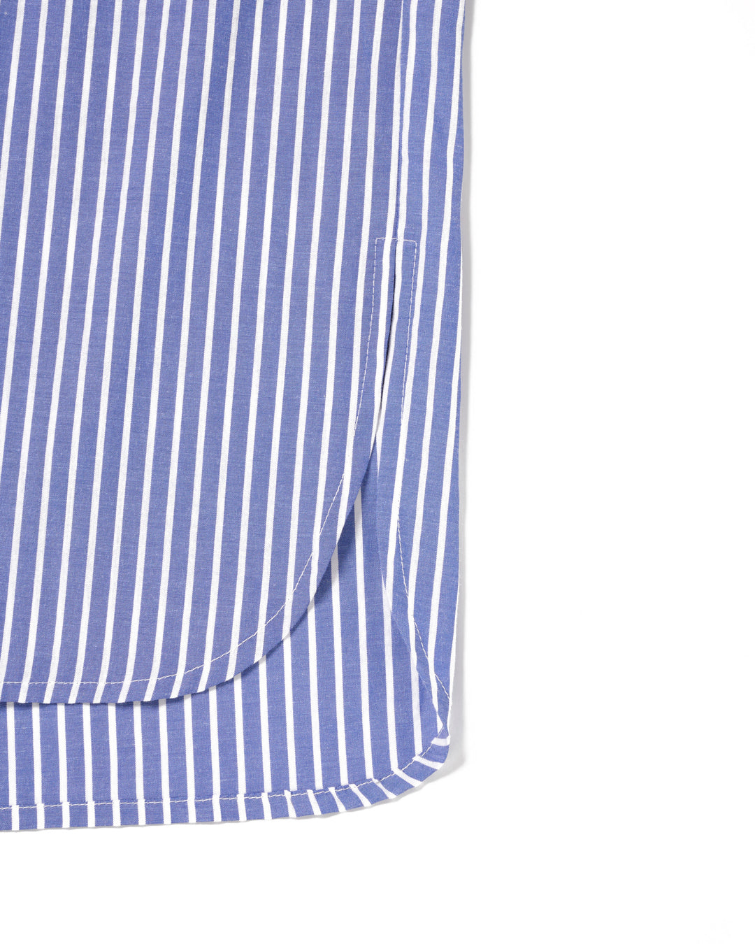 METAL RING TIE SHIRT【BLUE】