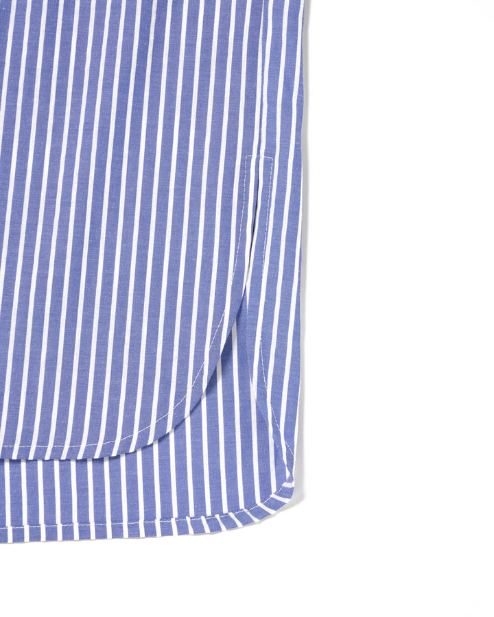 METAL RING TIE SHIRT【BLUE】