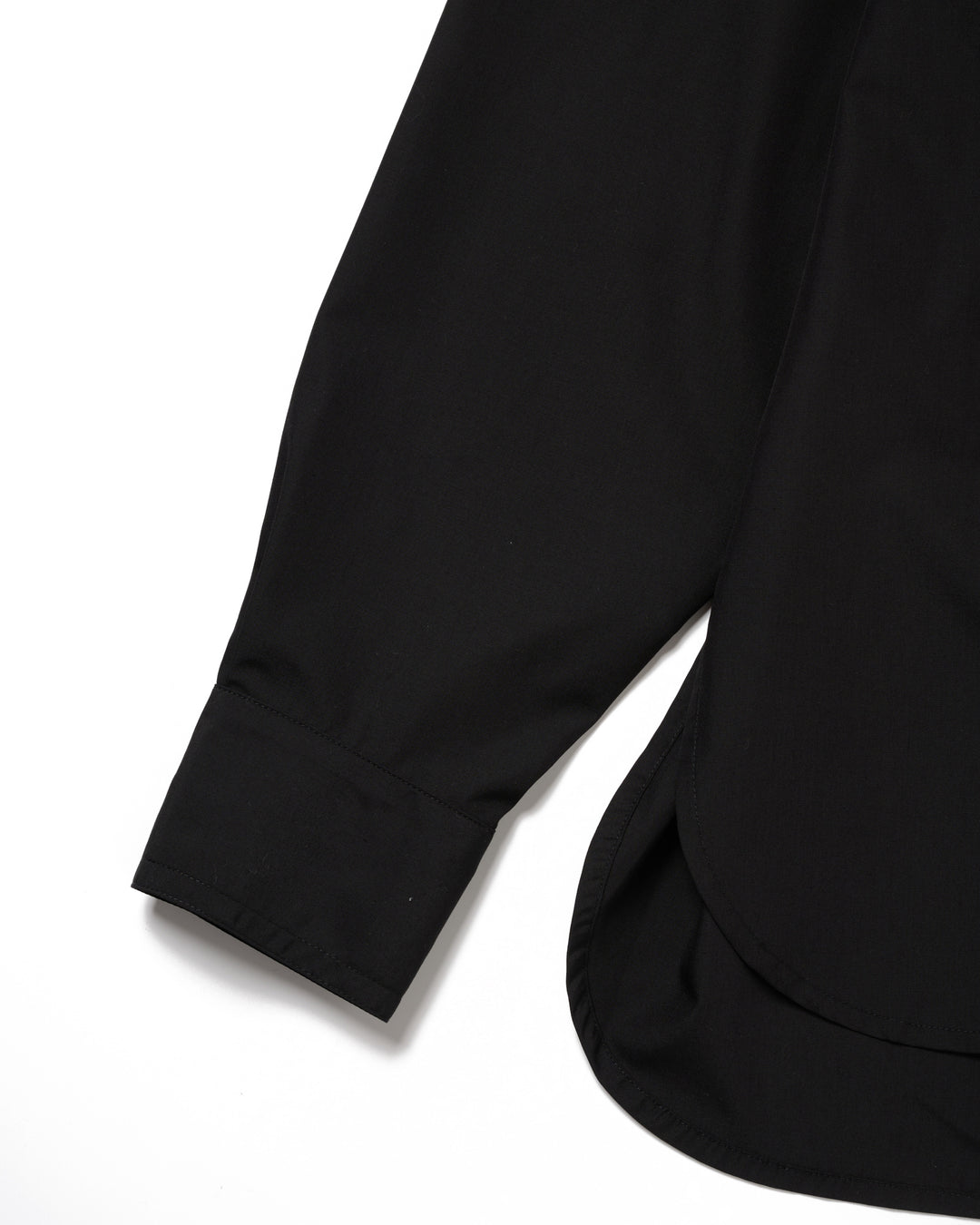 METAL RING TIE SHIRT [BLACK]