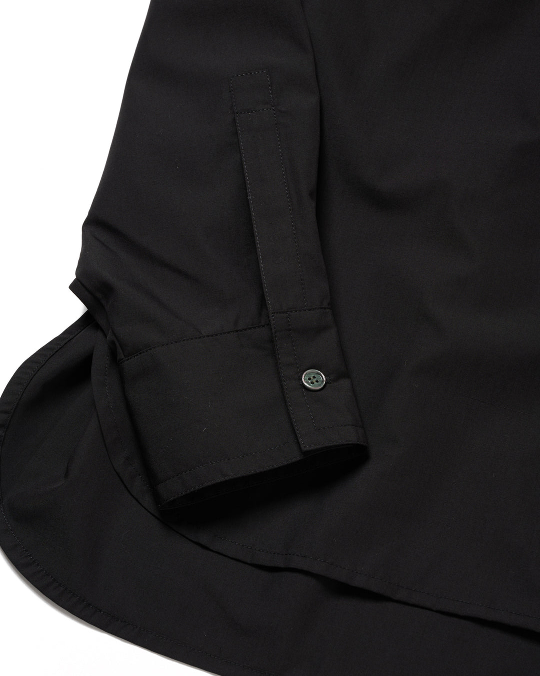 METAL RING TIE SHIRT [BLACK]