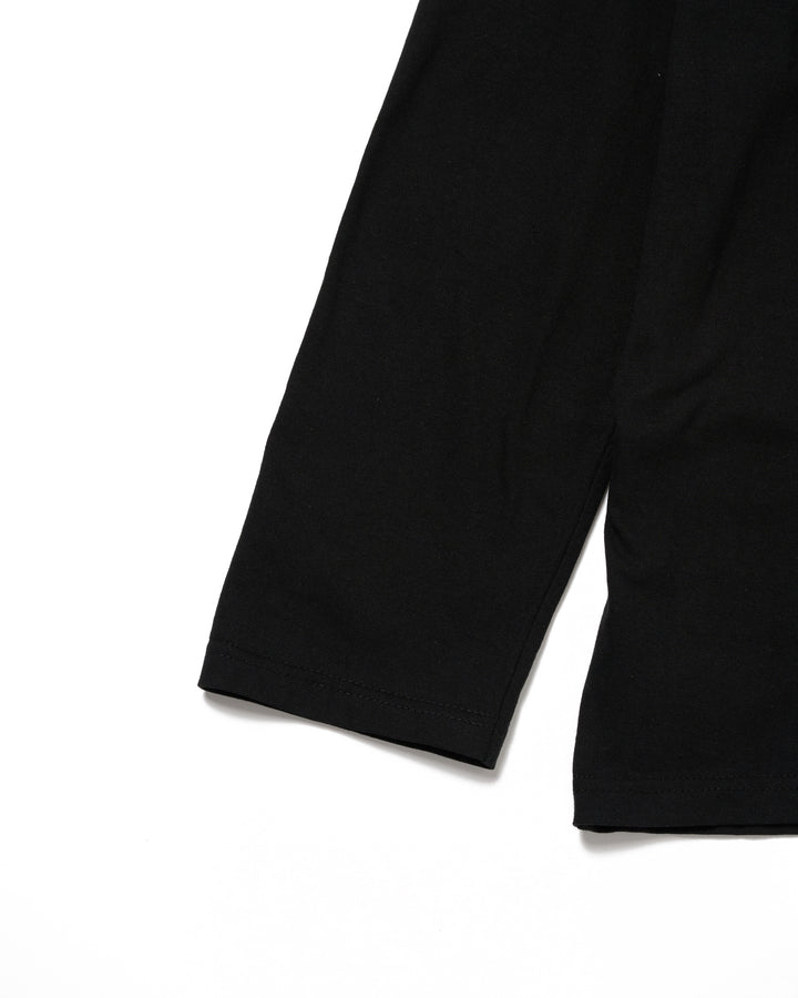 CHOKER NECK STUDS L/S TEE