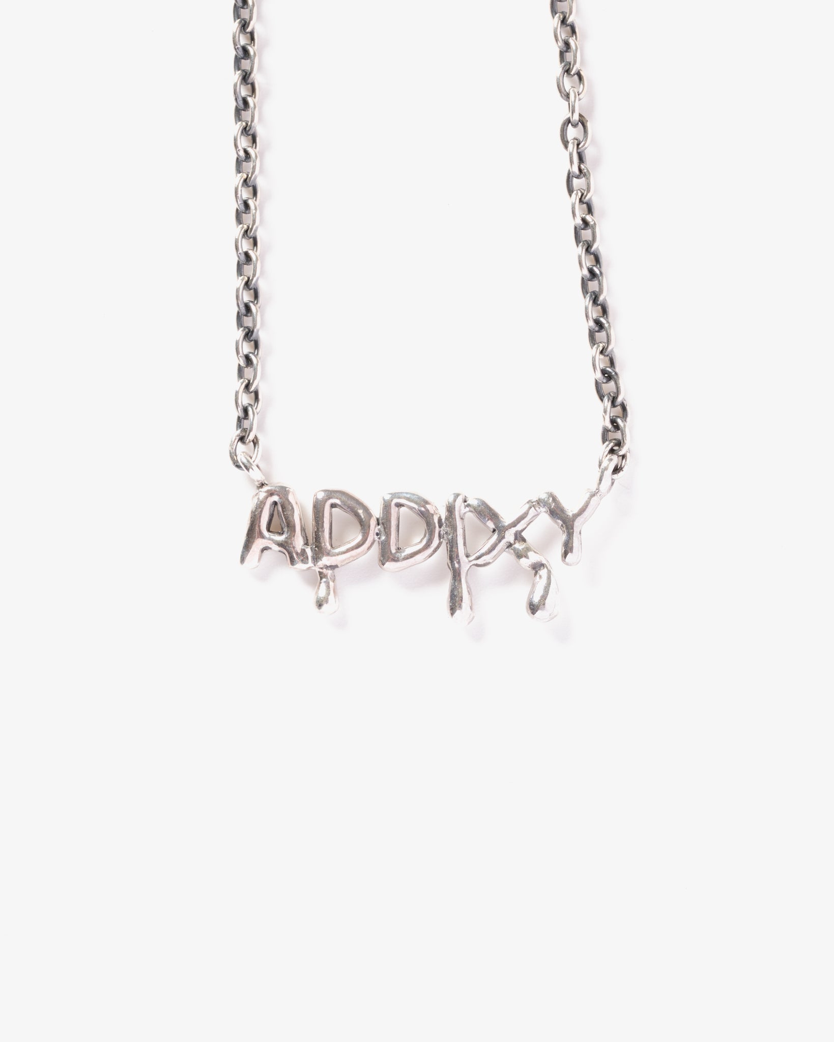 MELT LOGO CHAIN NECKLACE – ADDIXY